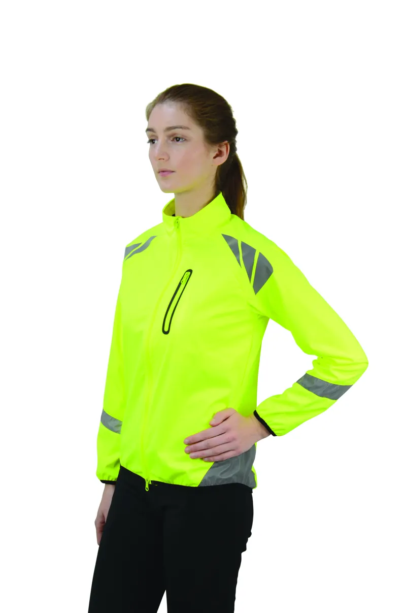 Hy Equestrian Reflector Jacket - Yellow